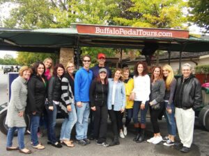Team Building in Buffalo NY with Buffalo Pedal Tours